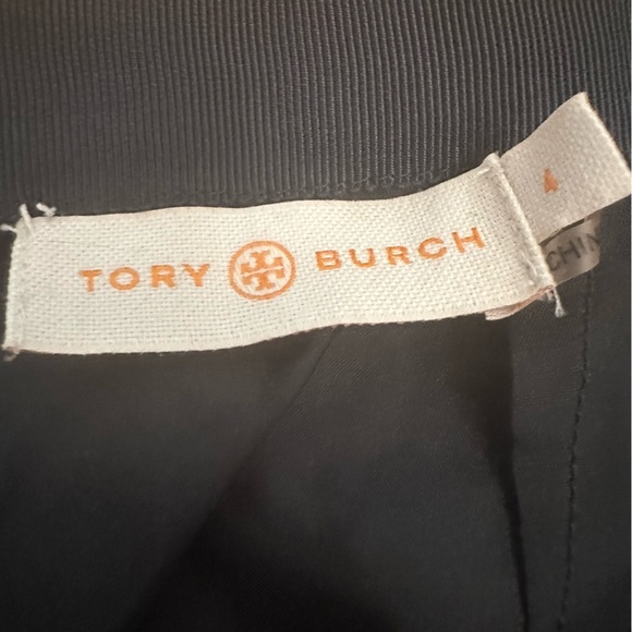 Tory Burch Size 4  Lace Pencil Skirt Scalloped Embroidered Floral Slit @ - Picture 4 of 10